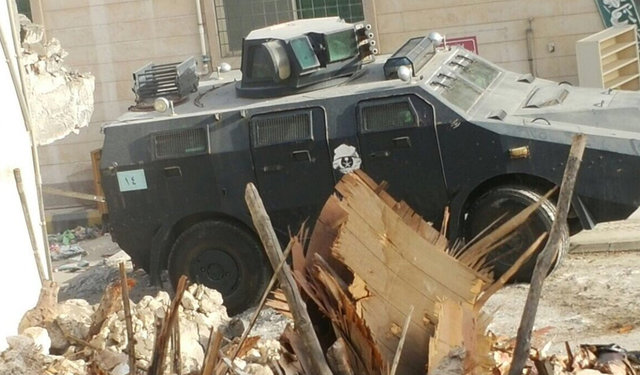 حمله نیروهای عربستانی به منزل یک فعال سیاسی در العوامیه