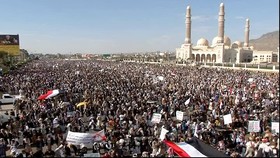 راهپیمایی میلیونی در صعده یمن علیه جنایت آمریکا در عراق/ صنعا هم عصر امروز میزبان تظاهرات است