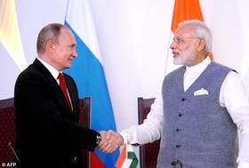 با هدف بهبود روابط دو جانبه؛ نخست‌وزیر هند به دیدار پوتین می‌رود