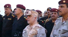 العبادی رسیدن نیروهای حشد شعبی به مرزهای سوریه را یک "دستاورد" خواند
