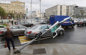 طوفان مرگبار در مسکو جان ۱۳ نفر را گرفت +عکس