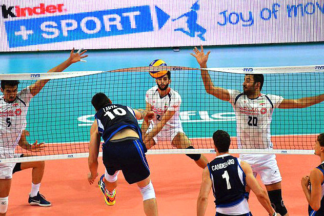 ویدئو / دیدار ایران و ایتالیا در لیگ جهانی والیبال