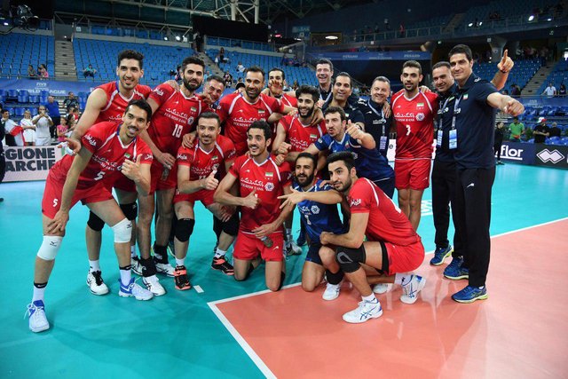 صعود ایران و قعرنشینی آمریکا در رده‌بندی لیگ جهانی والیبال