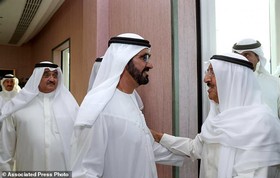 امیر کویت به قطر رفت