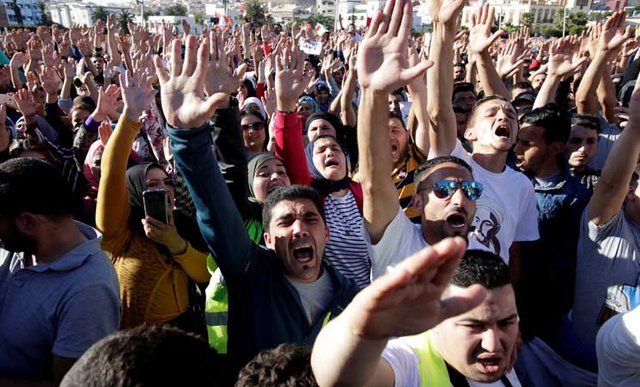 بالاگرفتن دوباره اعتراضات در مراکش و فراخوان برای راهپیمایی در روز عید فطر