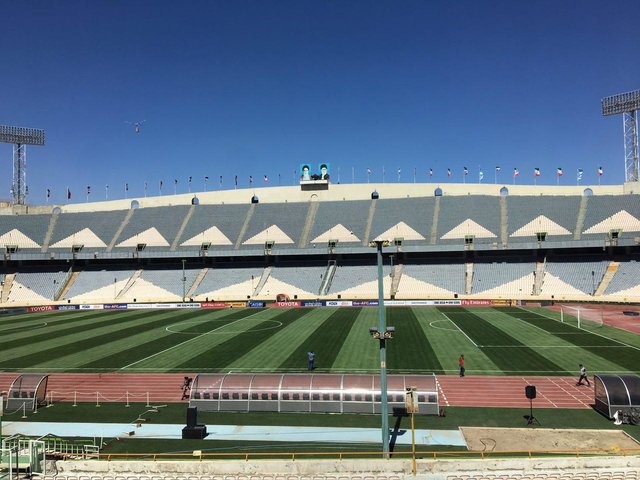 طبقه دوم استادیوم آزادی برای بازی ایران - سوریه رایگان شد طبقه دوم استادیوم آزادی برای بازی ایران - سوریه رایگان شد