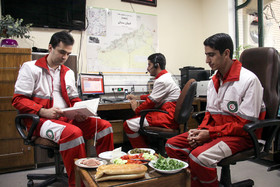 افطار به وقت خدمت - سمنان