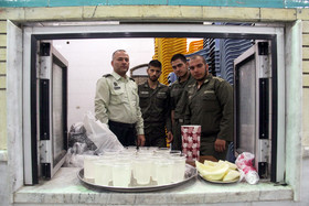 افطار به وقت خدمت - سمنان