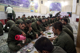 افطار به وقت خدمت - سمنان