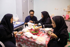 افطار به وقت خدمت - سمنان