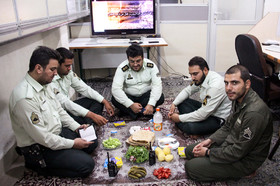 افطار به وقت خدمت - سمنان