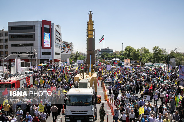 مسیرهای راهپیمایی روز قدس در تهران اعلام شد مسیرهای راهپیمایی روز قدس در تهران اعلام شد