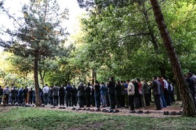 نماز عید فطر -  بقعه شیخ شهاب الدین محمود اهری شهرستان اهر