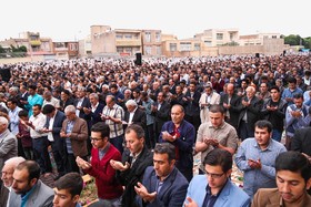 نماز عید فطر -  پیاده راه شهیدگاه اردبیل