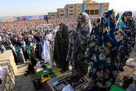 نماز عید فطر - همدان