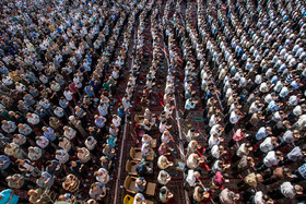 نماز عید فطر - قزوین