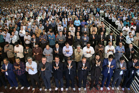 نماز عید سعید فطر با حضور مقام معظم رهبری