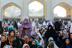 نماز عید فطر - حرم امام رضا (ع)