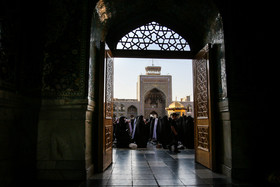 نماز عید فطر - حرم امام رضا (ع)