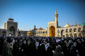 نماز عید فطر - حرم امام رضا (ع)