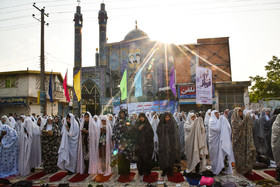 نماز عید فطر - ساری