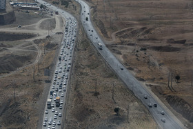 محدودیت‌های ترافیکی سمیرم همچنان ادامه دارد/ ترافیک در محورهای خروجی تهران