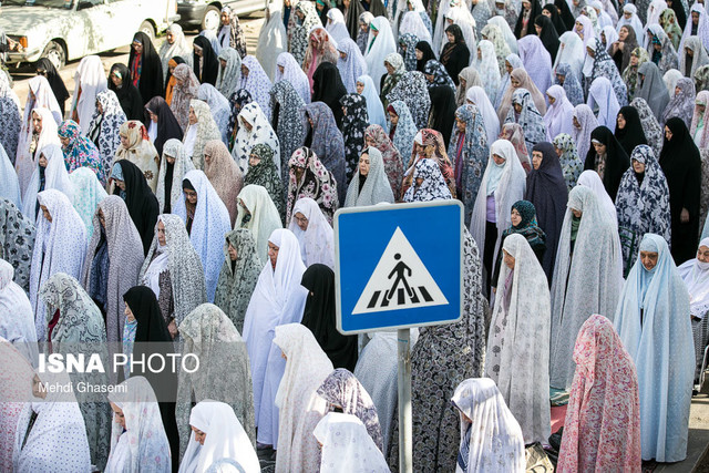 برگزاری نماز عیدفطر در ایمنی کامل