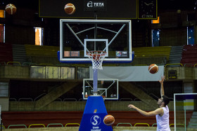 تمرین تیم ملی بسکتبال جوانان ایران