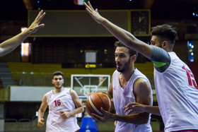 تمرین تیم ملی بسکتبال جوانان ایران