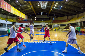 تمرین تیم ملی بسکتبال جوانان ایران