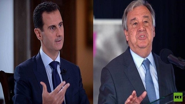 گوترش: هشدار آمریکا به سوریه جدی است