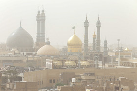 تشدید طوفان‌های غبار به دلیل تقویت بادهای جنوبی و جنوب‌شرقی/"قم" رتبه اول پهنه مستعد ریزگرد