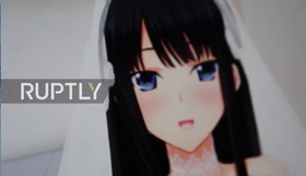 ازدواج یک جوان ژاپنی با "عروس مجازی" !