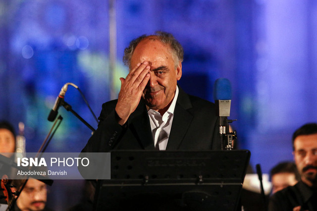 استاد علیاصغر شاهزیدی در اجرای ارکستر ملی آمادگی هنرمندان اصفهانی برای برگزاری کنسرت خیابانی