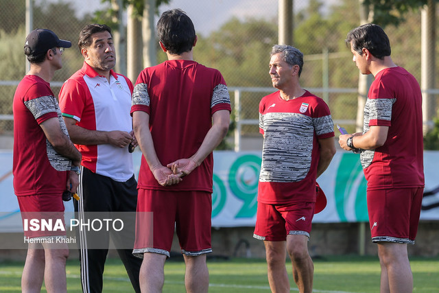 ۳ بازیکن جدید در تمرین تیم ملی فوتبال امید