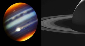 عکس‌های روز ناسا از زحل و مشتری