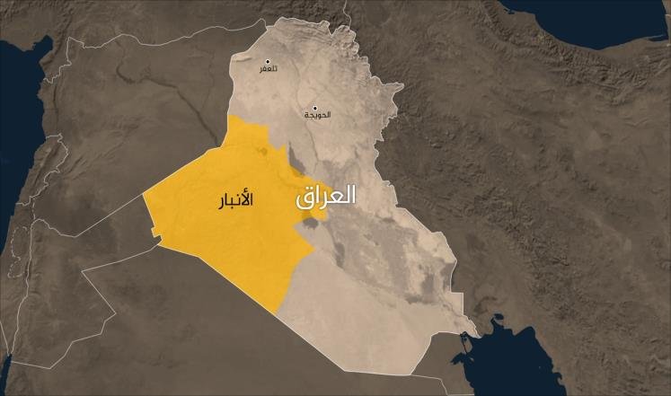 عملیات هلی‌برن نیروهای امنیتی عراق علیه داعش در مرز اردن