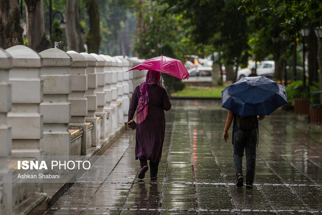 تهران، بارانی می شود