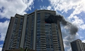 حریق مرگبار برج مسکونی در ایالت هاوایی