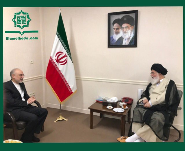 دیدار صالحی با آیت‌الله علم‌الهدی 