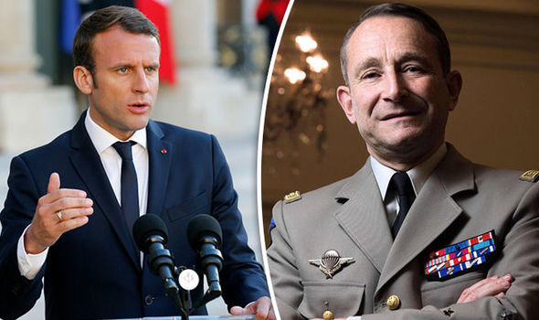 رئیس ستاد ارتش فرانسه استعفا کرد