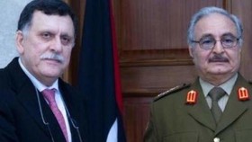 موافقت خلیفه حفتر و السراج با برای برگزاری نشست لیبی در پاریس