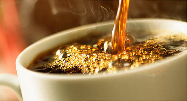 کافئین چای قهوه