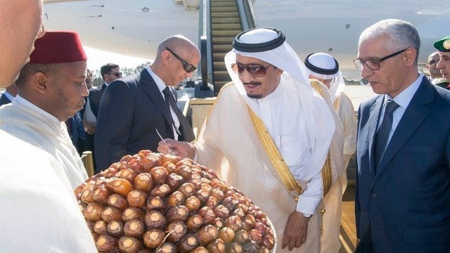 پادشاه عربستان در مراکش