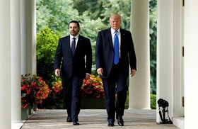 ترامپ در دیدار با حریری "حزب‌الله لبنان" را تهدیدی برای کل منطقه خواند!