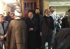 برگزاری مراسم ختم مادر علی اکبر محتشمی پور در تهران