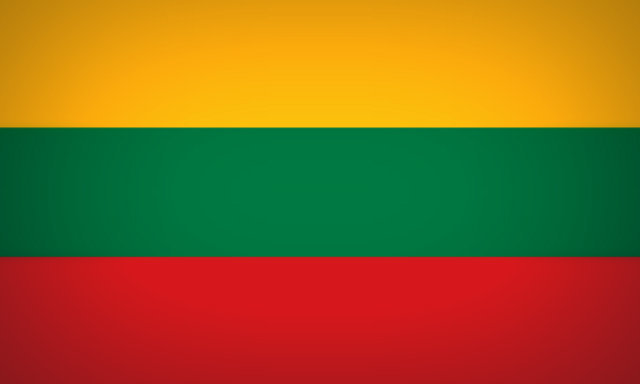 عکس پرچم کشور لیتوانی