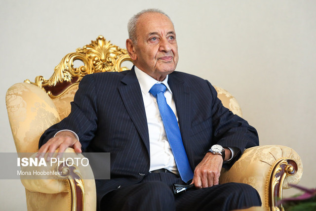 پیام تبریک رئیس پارلمان لبنان به قالیباف