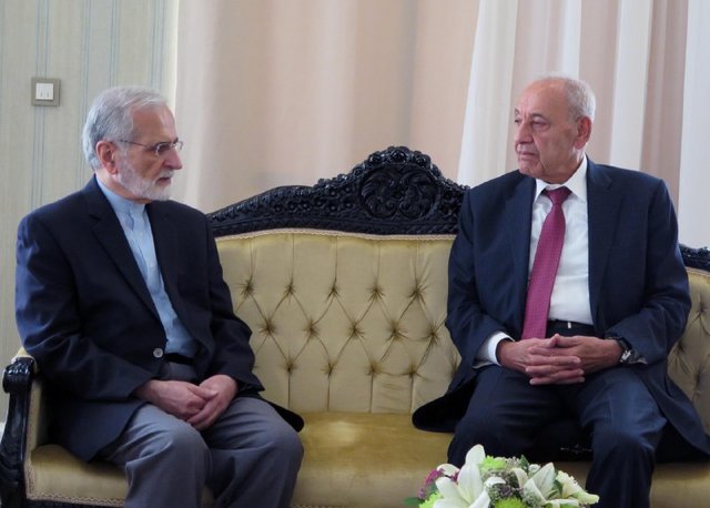 دیدار رئیس پارلمان لبنان با رئیس شورای راهبردی روابط خارجی 