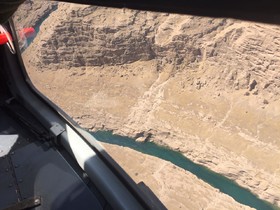 عملیات جستجوی گردشگر مفقود حادثه دز متوقف نمی‌شود 